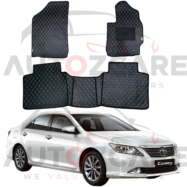 Toyota Camry 7D Floor Mat ( Flat Style ) 3PCS - Model 2012-2018
