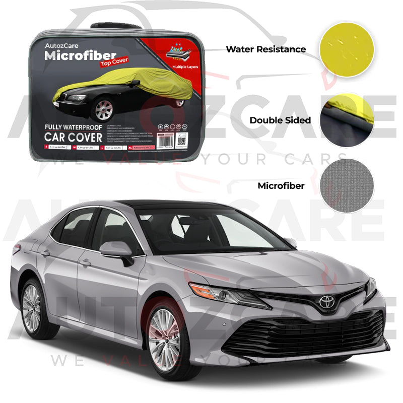 Toyota Camry Microfiber Car Top Cover - Model 2018-2025