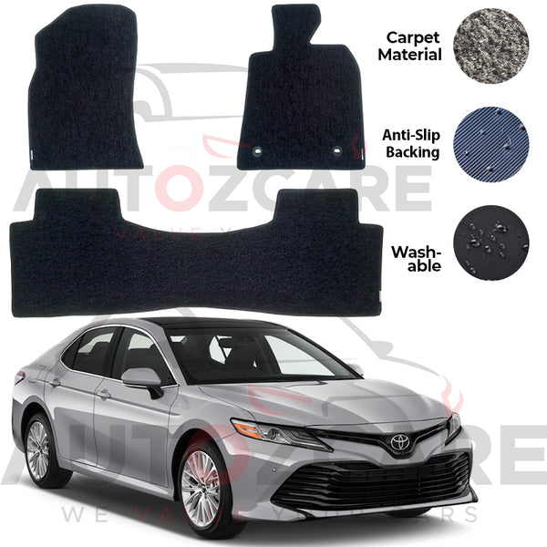 Toyota Camry Genuine Fitting Carpet Floor Mat 3PCS - Model 2019-2022