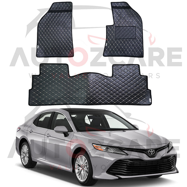 Toyota Camry 7D Floor Mat ( Flat Style ) 3PCS- Model 2019-2022