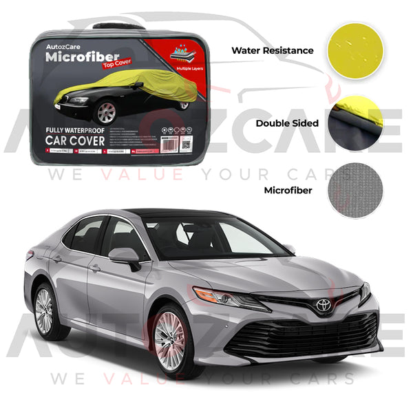 Toyota Camry Microfiber Car Top Cover - Model 2019-2022