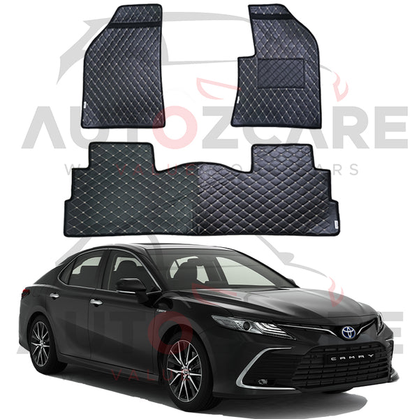 Toyota Camry 7D Floor Mat ( Flat Style ) 3PCS - Model 2023-2025