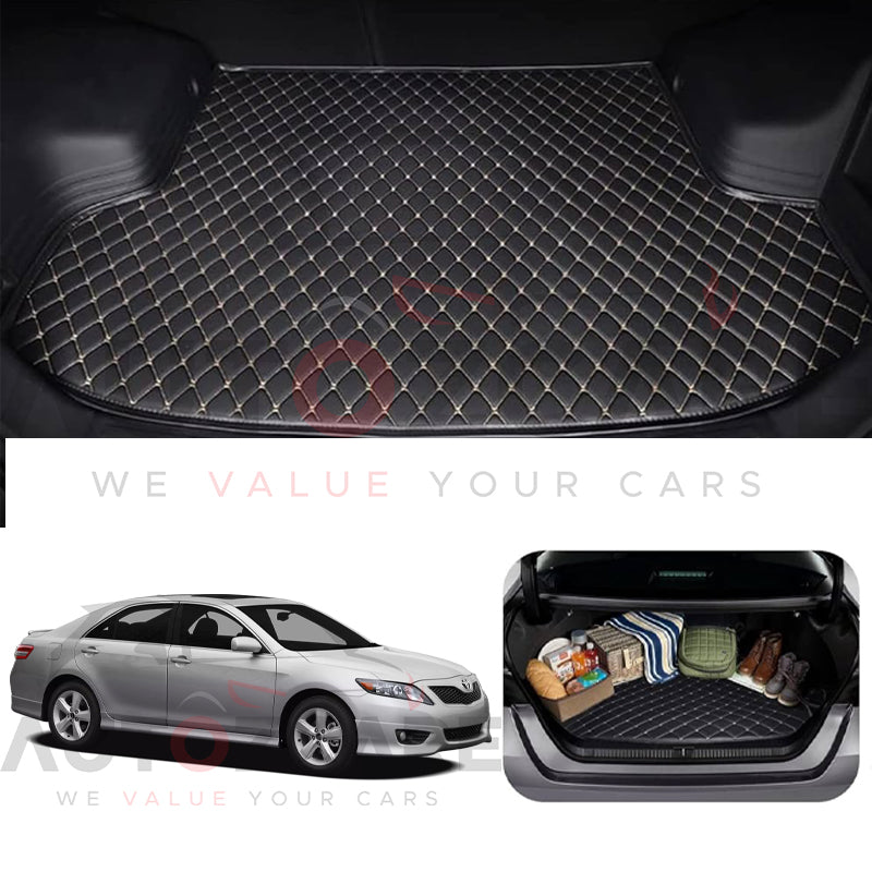 Toyota Camry 7D Custom Car Trunk Mat - Model 2006-2011