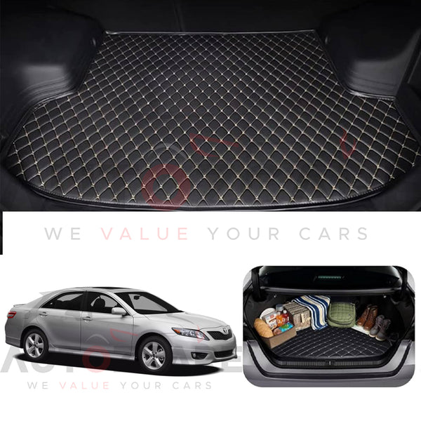 Toyota Camry 7D Custom Car Trunk Mat - Model 2006-2011