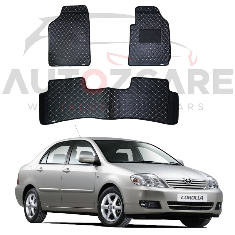 Toyota Corolla 7D Floor Mat ( Flat Style ) - Model 2003-2008