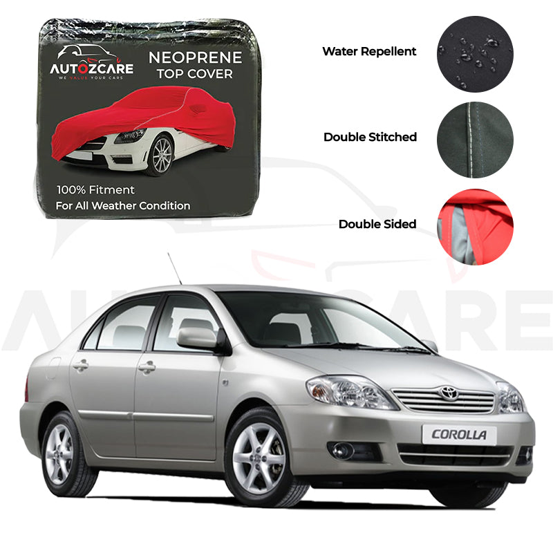 Toyota Corolla Neoprene Top Cover - Model 2003-2008