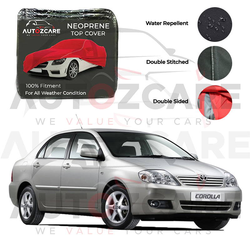 Toyota Corolla Neoprene Top Cover - Model 2003-2008