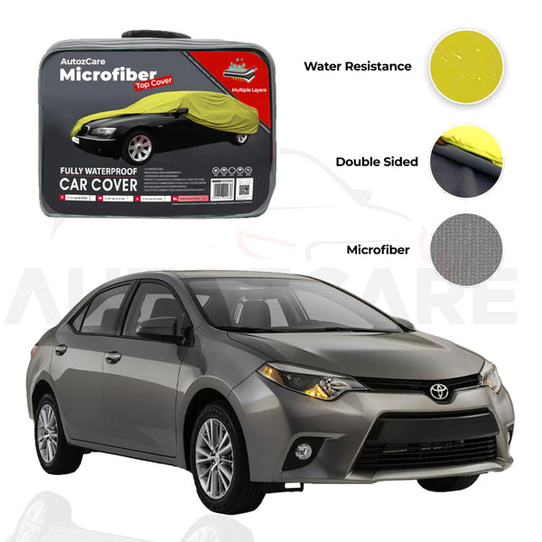 Toyota Corolla Microfiber Car Top Cover - Model 2014-2025