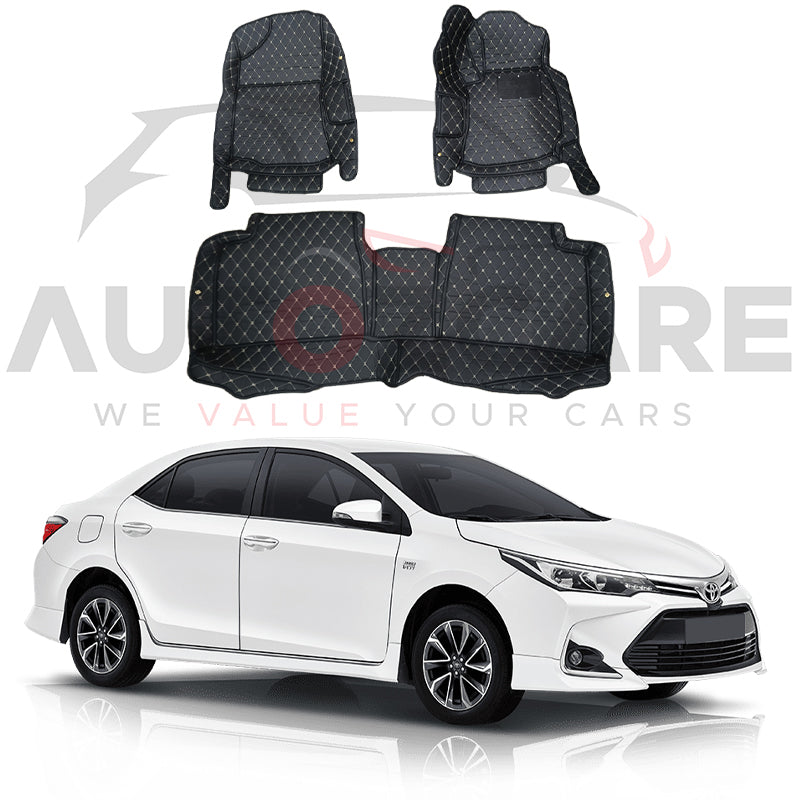 Toyota Corolla 7D Floor Mats - Model 2014-2025