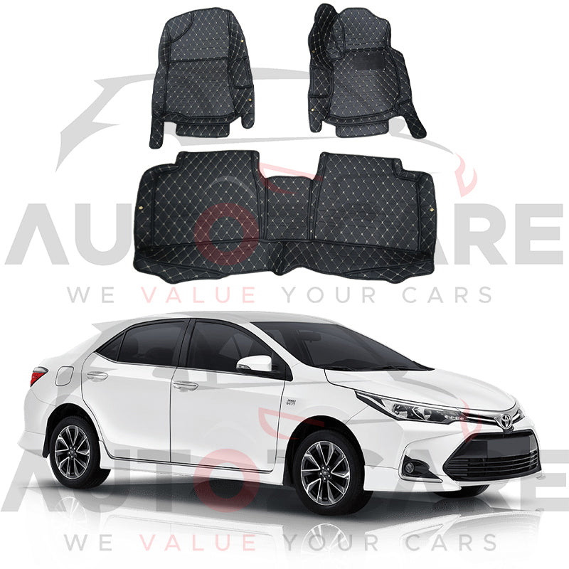 Toyota Corolla 7D Floor Mats - Model 2014-2025