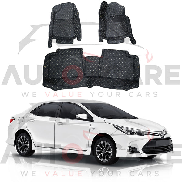 Toyota Corolla 7D Floor Mats - Model 2014-2025