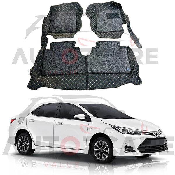 Toyota Corolla 9D Custom Floor Mat - Model 2014-2025