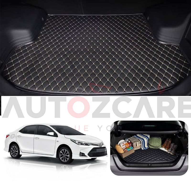 Toyota Corolla 7D Custom Car Trunk Mat - Model 2014-2025