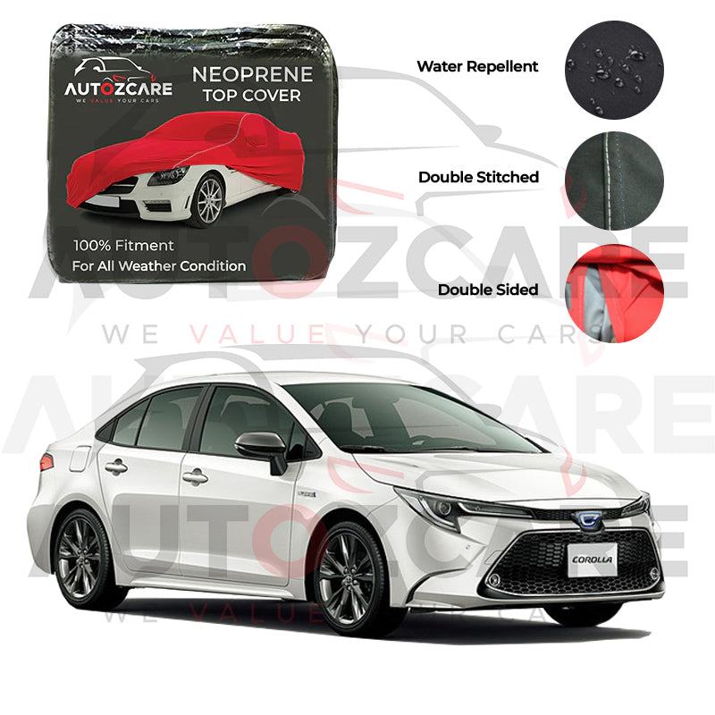 Toyota Corolla Hybrid Neoprene Top Cover - Model 2018-2025