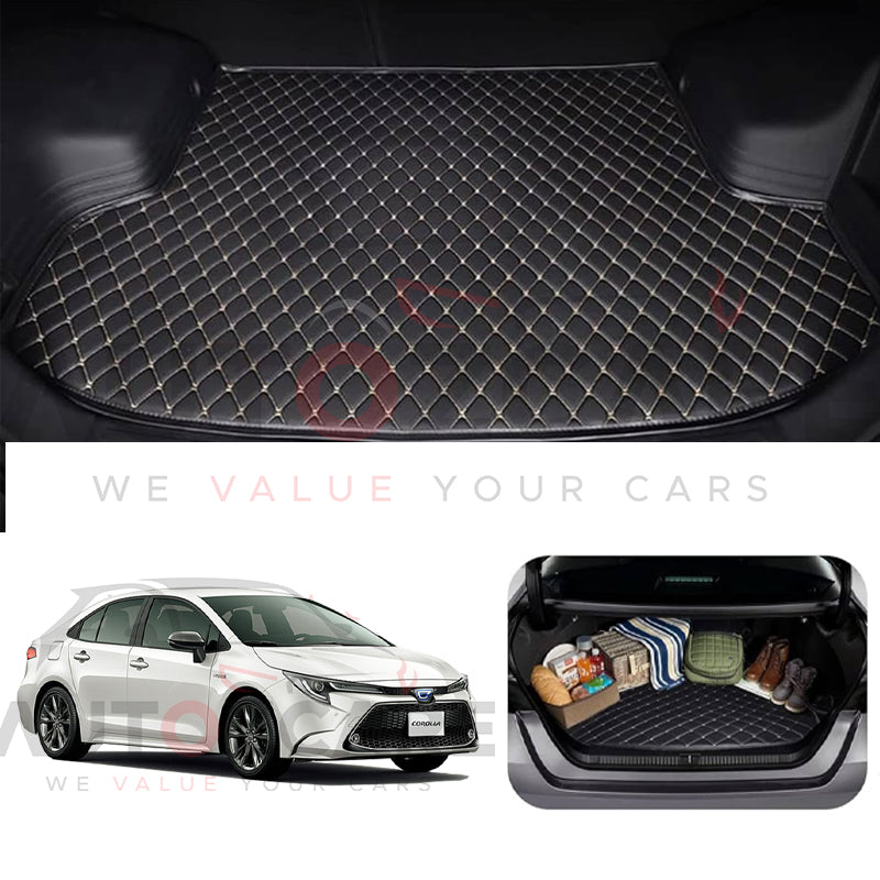 Toyota Corolla Hybrid 7D Custom Car Trunk Mat - Model 2018-2025