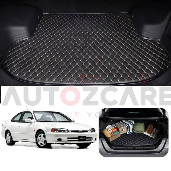Toyota Corolla 7D Custom Car Trunk Mat - Model 1995-2002