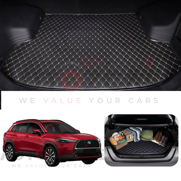 Toyota Corolla Cross 7D Custom Car Trunk Mat - Model 2020-2025
