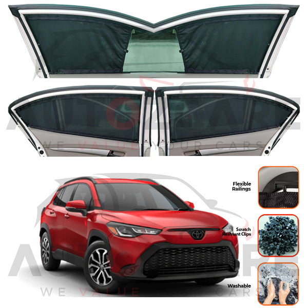 Toyota Corolla Cross  Custom Car Sliding Curtains - Model 2020-2025