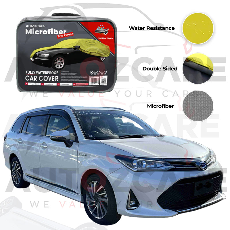 Toyota Corolla Fielder Microfiber Car Top Cover - Model 2013-2025
