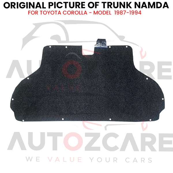 Toyota Corolla Trunk Protector/Namda - Model 1987-1994