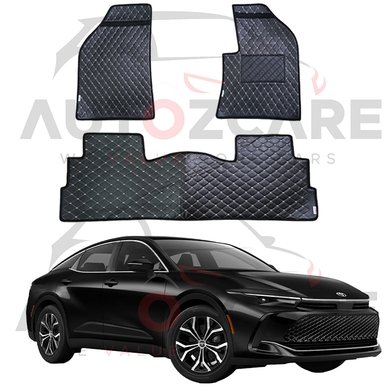 Toyota Crown 7D Floor Mat ( Flat Style ) 5PCS - Model 2023-2025