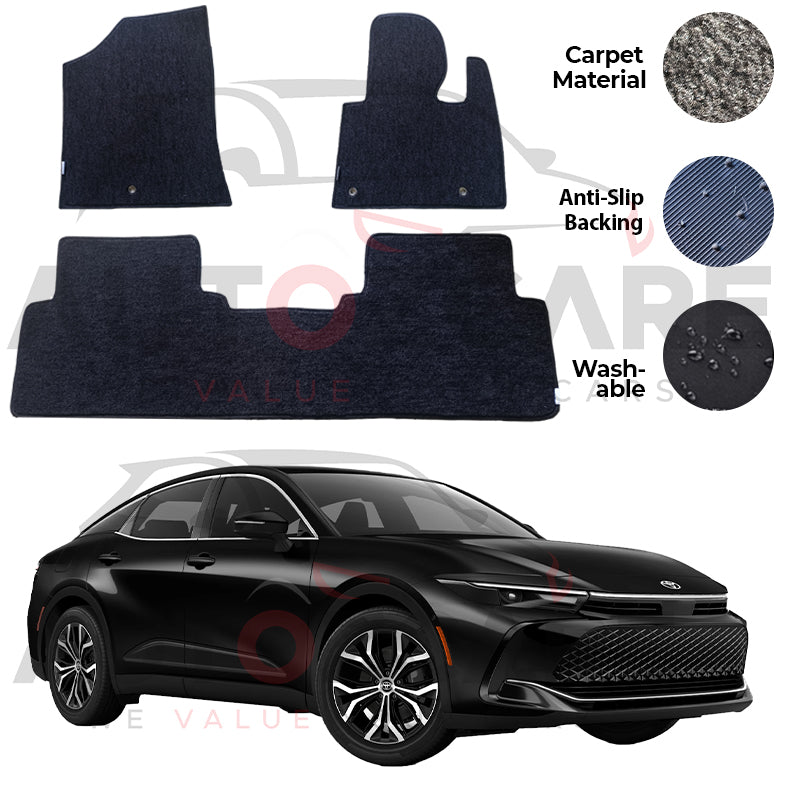 Toyota Crown Genuine Fitting Carpet Floor Mat 5PCS - Model 2023-2025