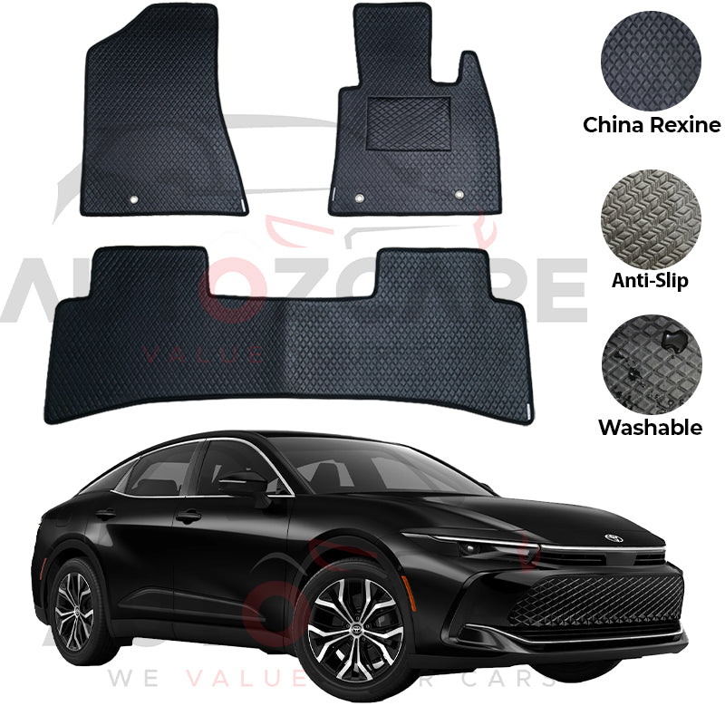 Toyota Crown China Rexine Floor Mat 5PCS - Model 2023-2025