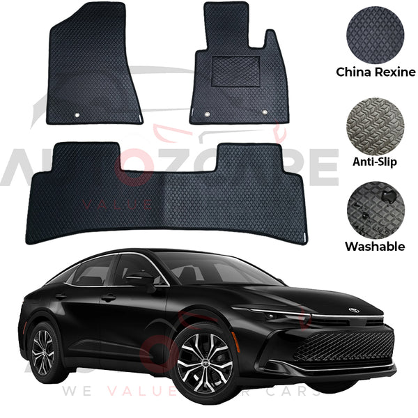 Toyota Crown China Rexine Floor Mat 5PCS - Model 2023-2025