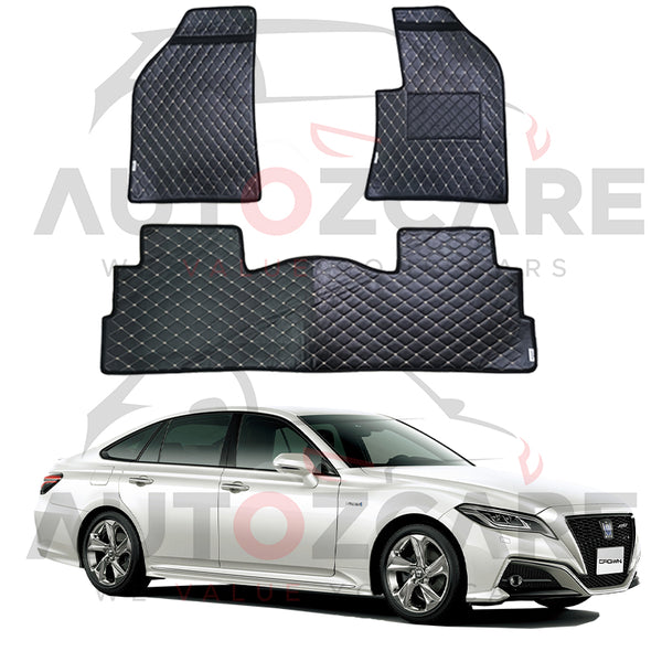 Toyota Crown RS Advance 7D Floor Mat ( Flat Style ) 5PCS - Model 2018-2022