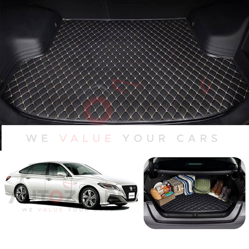 Toyota Crown RS Advance 7D Custom Car Trunk Mat - Model 2018-2022