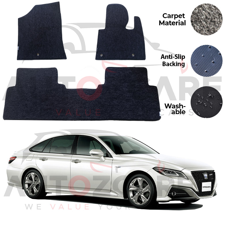 Toyota Crown RS Advance Genuine Fitting Carpet Floor Mat 5PCS - Model 2018-2022