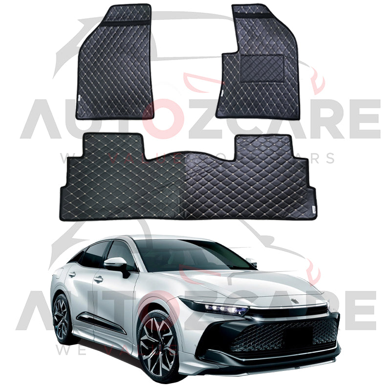 Toyota Crown Crossover RS 7D Floor Mat ( Flat Style ) 5PCS - Model 2023-2025