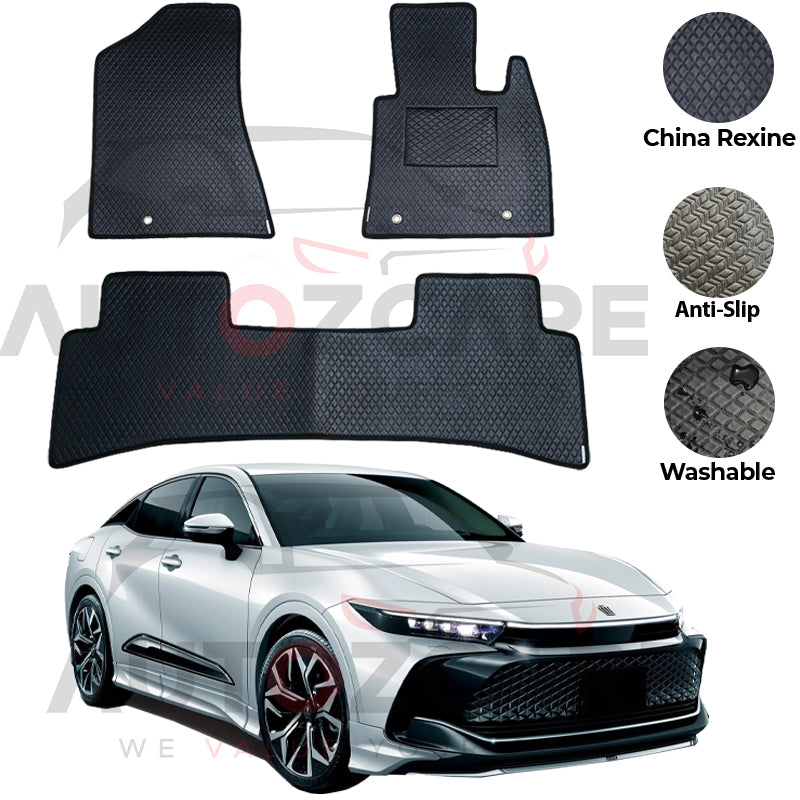 Toyota Crown Crossover RS China Rexine Floor Mat 5PCS - Model 2023-2025