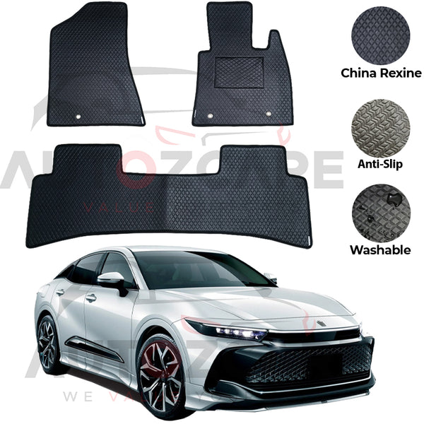 Toyota Crown Crossover RS China Rexine Floor Mat 5PCS - Model 2023-2025