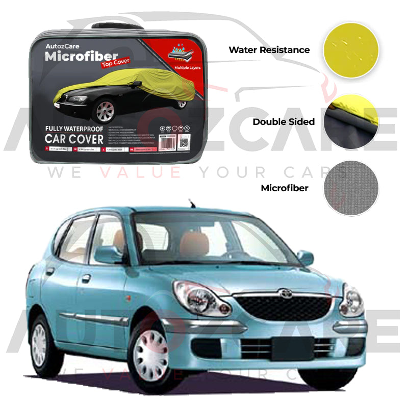 Toyota Duet Microfiber Car Top Cover - Model 1998-2004