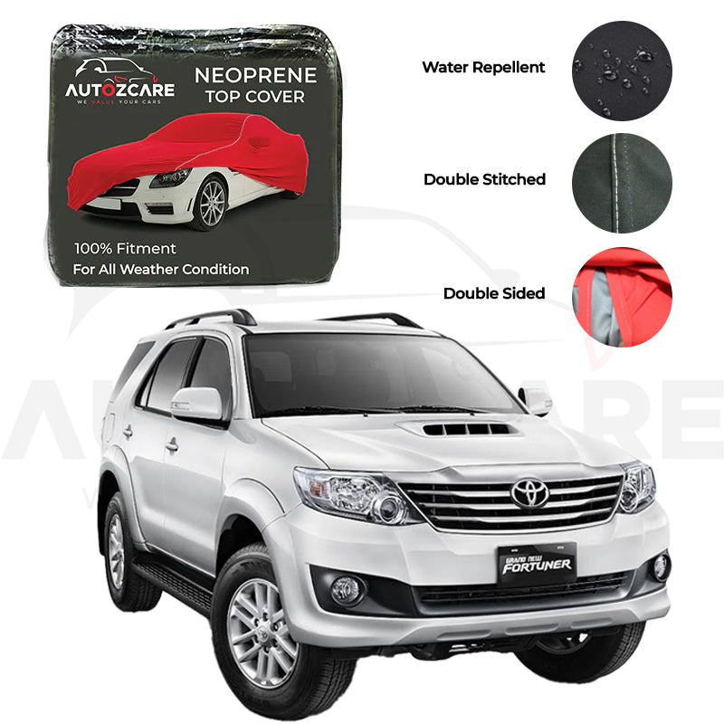 Toyota Fortuner Neoprene Top Cover Model 2013-2016