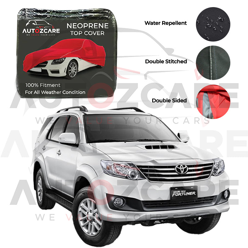 Toyota Fortuner Neoprene Top Cover Model 2013-2016