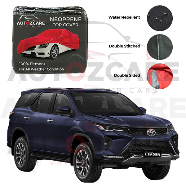 Toyota Fortuner Neoprene Top Cover - Model 2017-2025