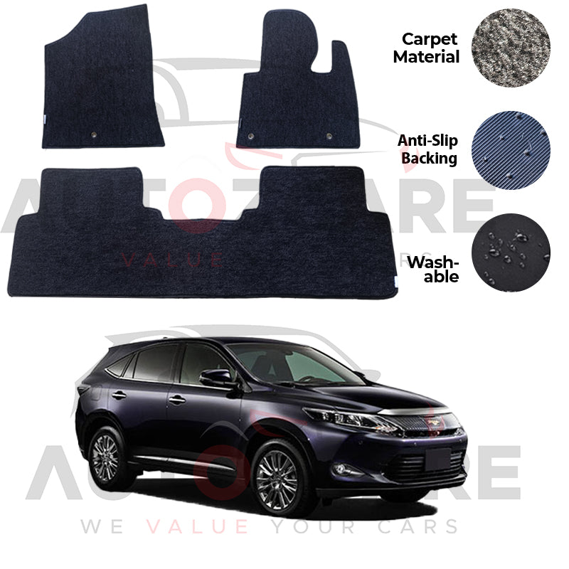 Toyota Harrier Genuine Fitting Carpet Floor Mat 5PCS - Model 2019-2022