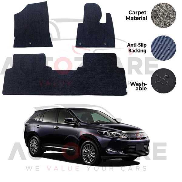Toyota Harrier Genuine Fitting Carpet Floor Mat 5PCS - Model 2019-2022