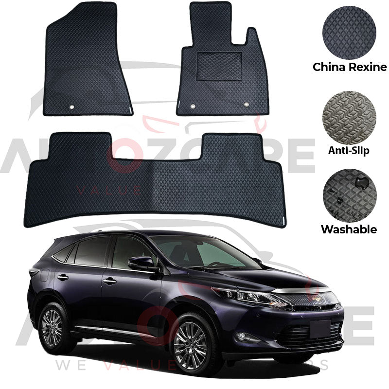 Toyota Harrier China Rexine Floor Mat 5PCS - Model 2019-2022