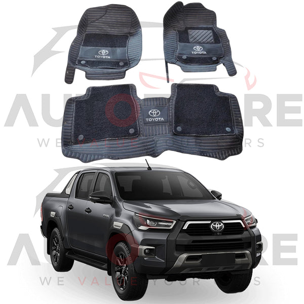 Toyota Hilux Vigo / Revo / Rocco 10D Floor Mat - Model 2016-2025
