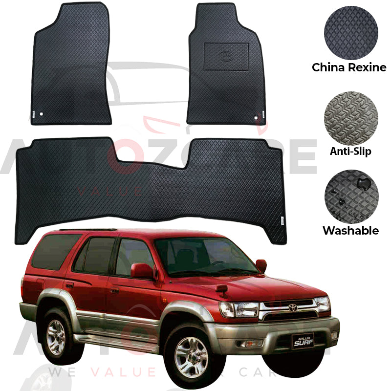Toyota Hilux Surf China Rexine Floor Mat 3PCS - Model 1997-2002