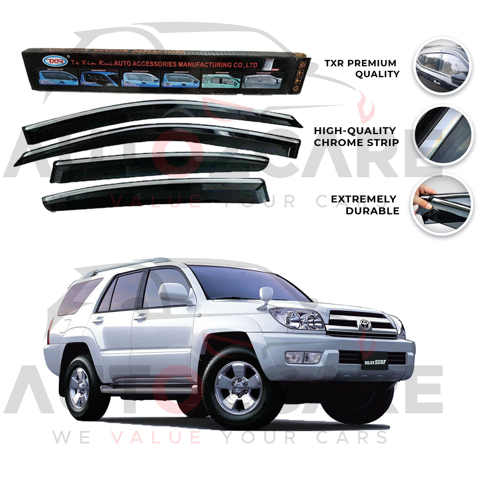 Toyota Hilux Surf TXR press sun visor with chrome - Model 2002-2009