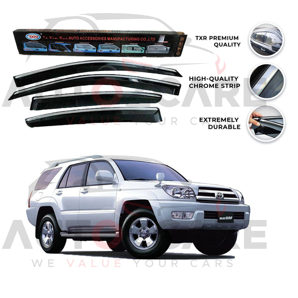 Toyota Hilux Surf TXR press sun visor with chrome - Model 2002-2009