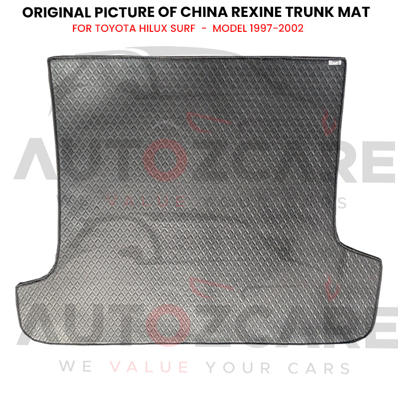 Toyota Hilux Surf China Rexine Custom-Size Trunk Mat - Model 1997-2002