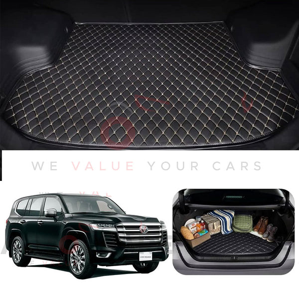 Toyota Land Cruiser LC300 7D Custom Car Trunk Mat - Model 2022-2024