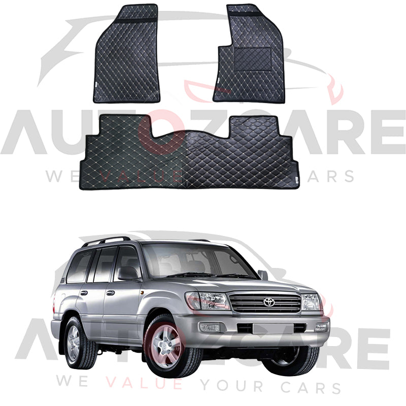 Toyota Land Cruiser 7D Floor Mat ( Flat Style ) 3PCS - Model 1998-2007