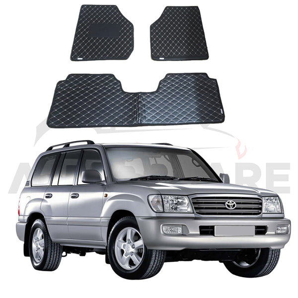Toyota Land Cruiser 7D Floor Mat ( Flat Style ) 3PCS - Model 1998-2007