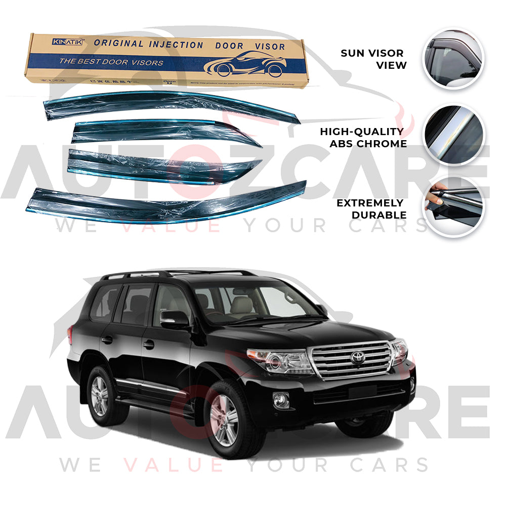 Toyota Land Cruiser LC200 V8 Air press sun visor with chrome - Model  2007-2015